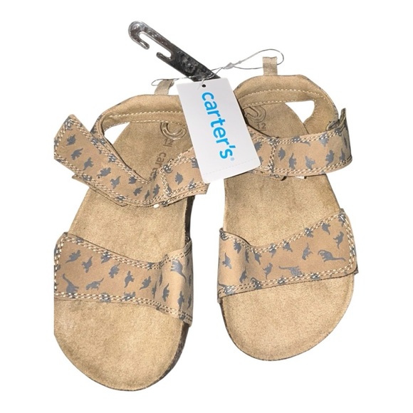 Carter's Baby Boys Indy Fastening Strap Sandals size 12 new with tags - Picture 3 of 8